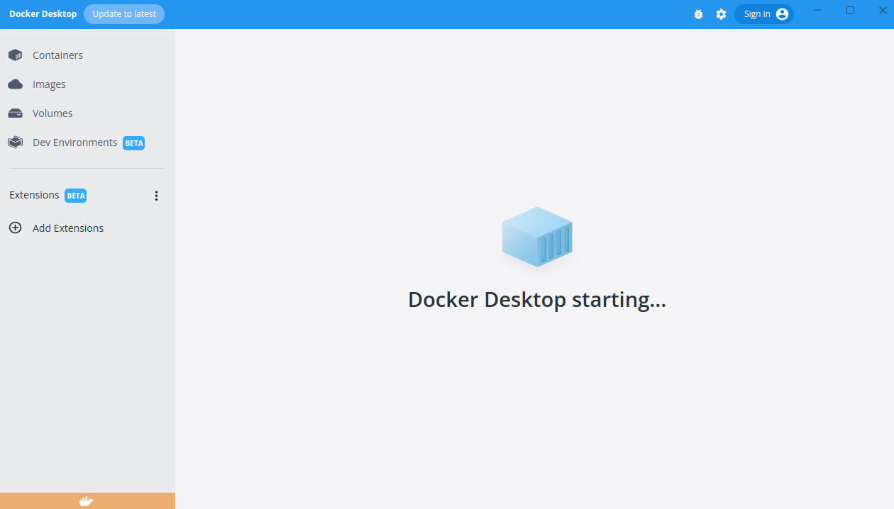 Docker Loading