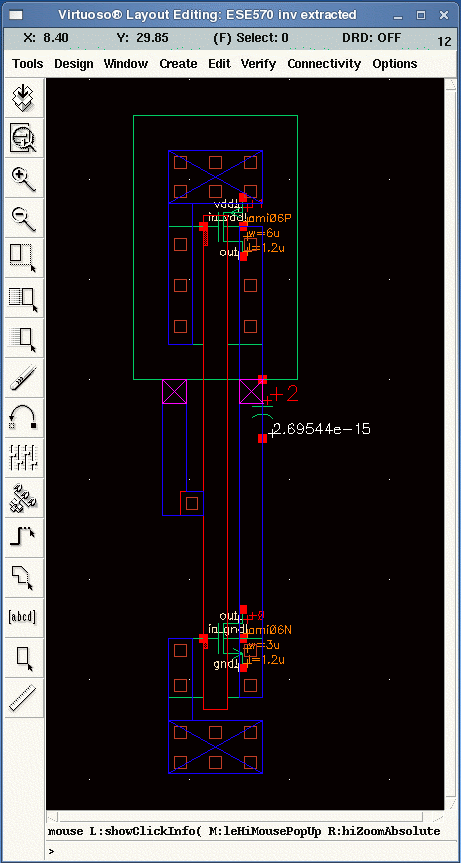 Cadence: Layout Versus Schematic (LVS) Verification